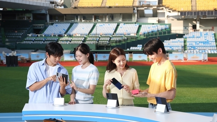 삼성전자, KBO 올스타전에서 ‘갤럭시 Z 폴드7∙Z 플립7’ 체험존 운영