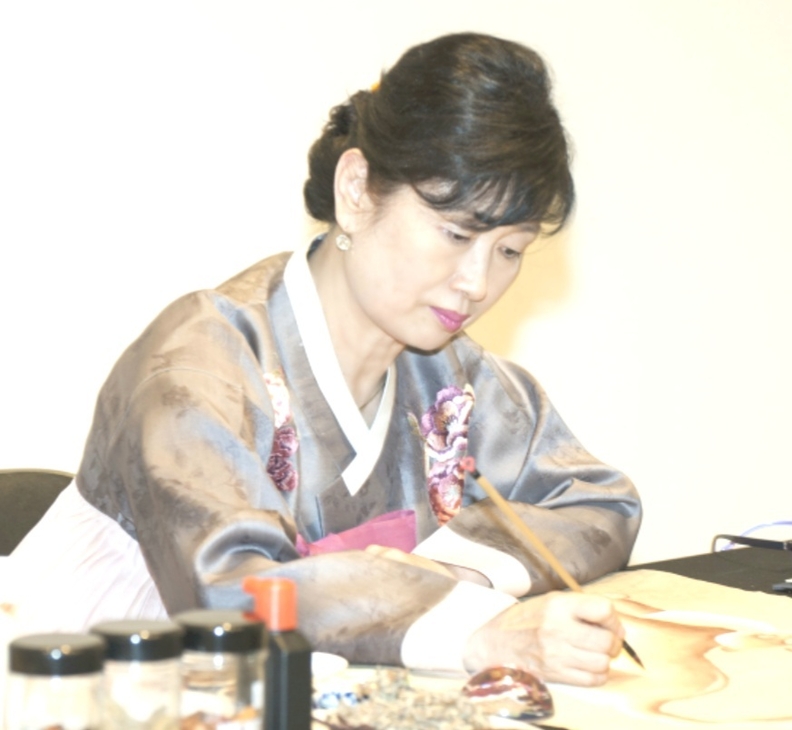 서울시 무형문화재 제18호 민화장 정귀자(승희), "아록 (사진 제공-서울시 무형문화재 제18호 민화장 )