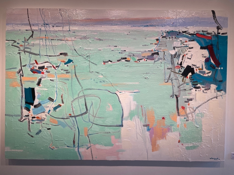 강남고진 oil on canvas 89..4 * 130..3 2023년