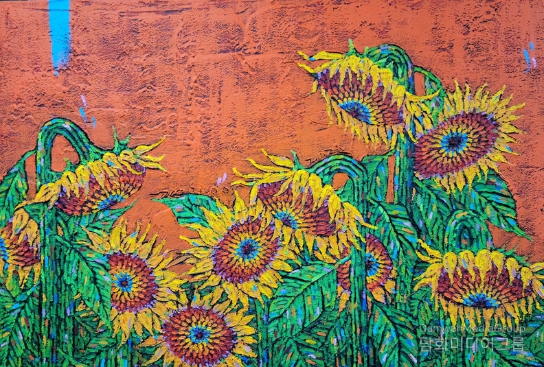 사는이야기-화양연화 116.7x80.3cm 혼합재료 2022년