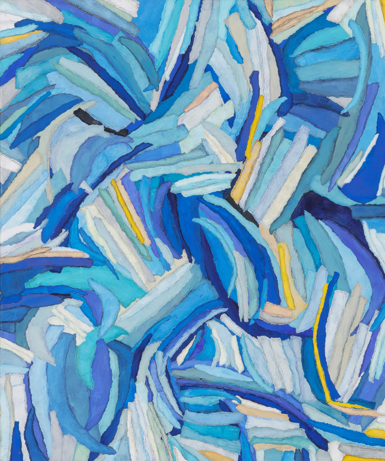 절실한 만남- Ⅵ 72.7x60.6cm Mixed media on canvas 2020
