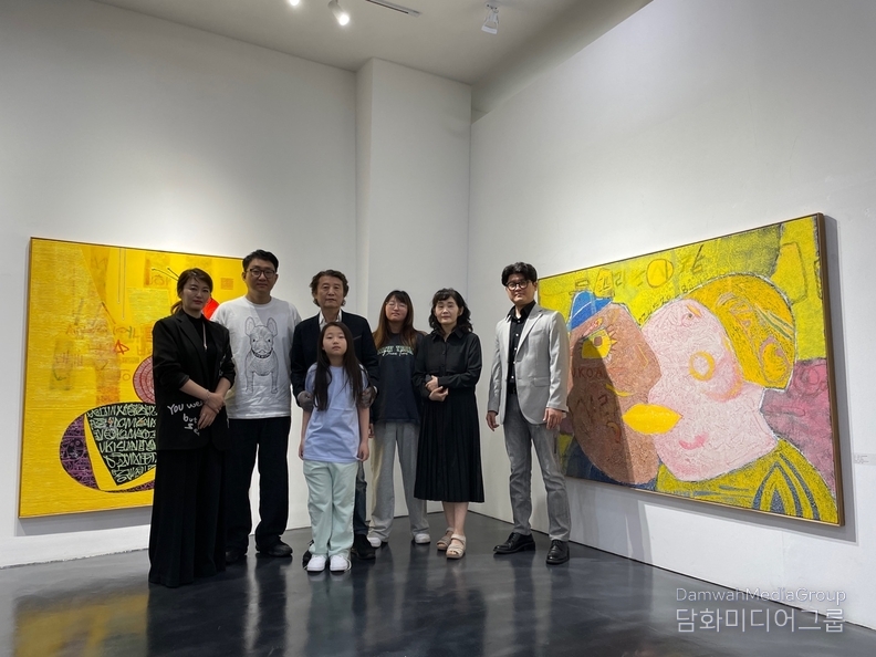 삼대가족전 작가 가족