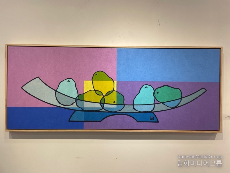 도자기의 추억 -결실 130 * 50 Acrylic on canvas 2022년작