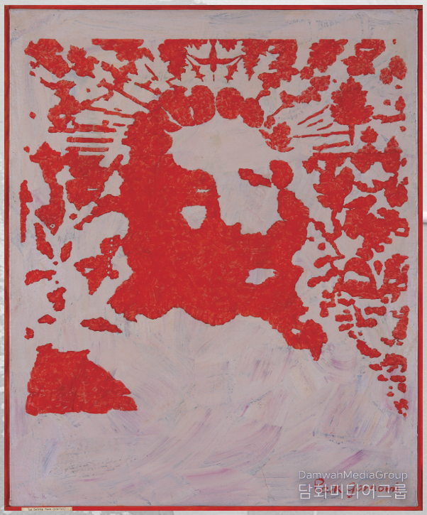 붉은예수 72 * 54 oil on canvas 1984 , New York