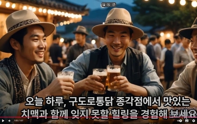 “종각역 치맥 명소, 구도로통닭에서 만나는 도심 속 힐링”