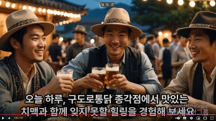 “종각역 치맥 명소, 구도로통닭에서 만나는 도심 속 힐링”