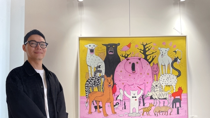 장승필 개인전 《기묘한 군상》