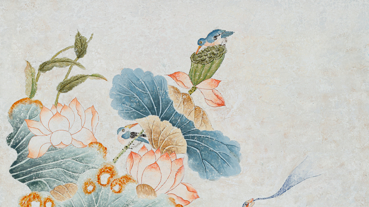 [담화총사 칼럼] 연못 위로 피어오른 생명의 서사...”안영자 작가의 연화도”