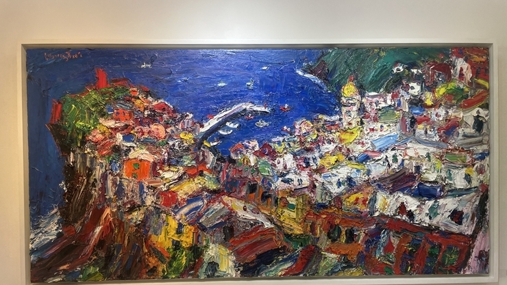 강열한 색감과 역동적인 표현주의 신홍직 초대개인전 열려