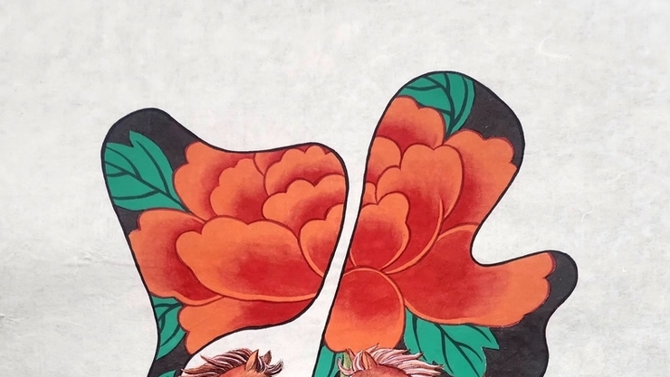 [담화총사 칼럼] 한 글자에 담긴 한 해의 운명, K-민화 ‘福’과 붉은 말의 시대