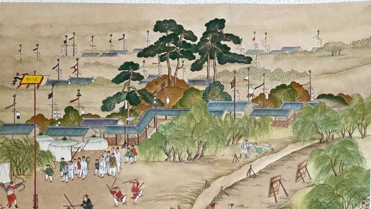 [담화총사 칼럼] 송정혜 작가의 '태평성시도'로 읽는 "K-민화의 사회적 상상력"