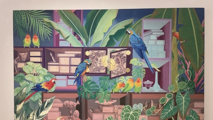 백정희 초대전 《아름다운 삶의 풍경》